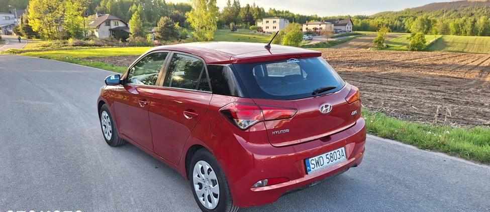 Hyundai i20 cena 45900 przebieg: 82000, rok produkcji 2018 z Gołdap małe 79